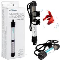 Termostato Com Aquecedor AquaTank para aquários De até 25L Hobby 25w 220 volts