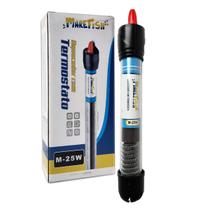 Termostato com Aquecedor Marefish M25W para Aquário de até 25 Litros