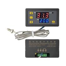 Termostato Digital Com Controle De Temperatura, Display LED, Controle De Aquecimento E Resfriamento