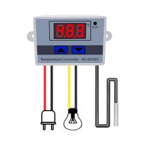 Termostato Digital Inteligente Com Controle De Temperatura Por Microcomputador 12 24 220V W3001