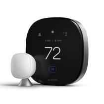 Termostato inteligente ecobee New Premium com sensor inteligente e monitor de ar