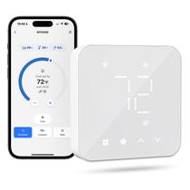 Termostato inteligente Meross para WiFi doméstico com Matter Alexa Google Termostato inteligente Meross para WiFi doméstico com Matter Alexa Google