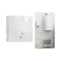 Termostato Inteligente MOES Tuya WiFi ZigBee Alimentado Por Bateria Para Caldeira a Gás, Compatível
