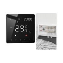 Termostato Inteligente WiFi MOES Tuya ZigBee Controlador De Temperatura Programável Para Aquecedor