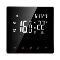Termostato Inteligente WiFi Para Aquecimento Elétrico, Caldeira a Gás, Controle Remoto Tuya, Alexa, Termostato Inteligente WiFi Para Aquecimento Elétrico, Caldeira a Gás, Controle Remoto Tuya, Alexa,