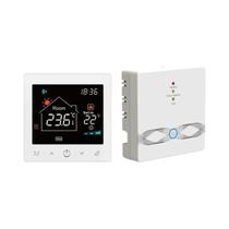 Termostato Inteligente WiFi Para Casa, Controle De Temperatura Sem Fio, Programável, Alimentado Por Termostato Inteligente WiFi Para Casa, Controle De Temperatura Sem Fio, Programável, Alimentado Por