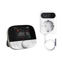 Termostato Inteligente WiFi RF433 Controlador De Temperatura Sem Fio Para Caldeira a Gás E Água