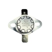 Termostato KSD301 - Contato Horizontal - NF - 16A - 85 Graus - Original Termostato KSD301 - Contato Horizontal - NF - 16A - 85 Graus - Original