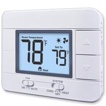 Termostato não programável Aowel AW701, 1 LCD de calor/1 frio Termostato não programável Aowel AW701, 1 LCD de calor/1 frio