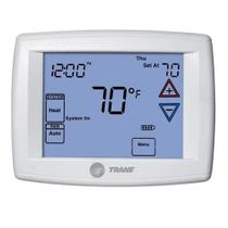 Termostato Programável com Tela Sensível ao Toque Trane Multiestágio de 7 Dias Termostato Programável com Tela Sensível ao Toque Trane Multiestágio de 7 Dias