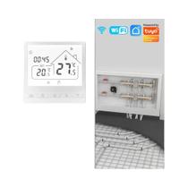 Termostato WiFi Inteligente Para Controle De Temperatura De Aquecimento De Piso Elétrico E Caldeira,