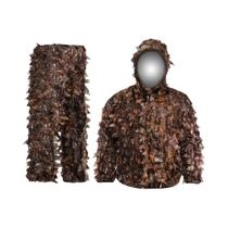 Terninho de Caça Ghillie Floresta - Camuflagem para Primavera/Outono