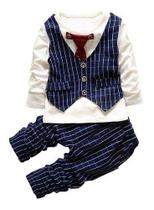 Terno Conjunto Social Masculino Infantil Pajem Camisa Colete Terno Conjunto Social Masculino Infantil Pajem Camisa Colete