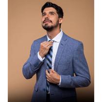 Terno/Costume Microfibra - Azul Mesclado