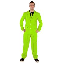 Terno de festa Dress Up America Green para adultos tamanho L