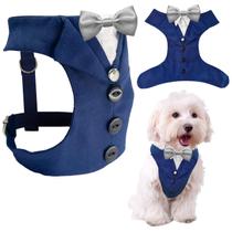 Terno de smoking AVERYDAY para cães com gravata borboleta para cães pequenos Terno de smoking AVERYDAY para cães com gravata borboleta para cães pequenos