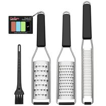 Terno Lemon Zester Grater Cambom de três peças em aço inoxidável Terno Lemon Zester Grater Cambom de três peças em aço inoxidável