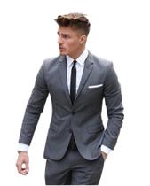 Terno Masculino Italiano Premium Paletó e Calça
