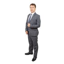 Terno Masculino Melange Microfibra Gabardine Premium