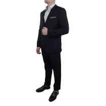 Terno Masculino Navaratti Costume Slim Fit Preto TRN0552SFR Terno Masculino Navaratti Costume Slim Fit Preto TRN0552SFR