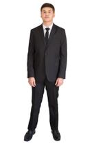 Terno Masculino Slim Executivo Oxford - Calça+Paleto Terno Masculino Slim Executivo Oxford - Calça+Paleto
