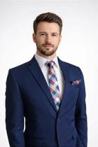 Terno Masculino Slim Microfibra Azul Marinho Corte Italiano T&C - Elegância e Conforto