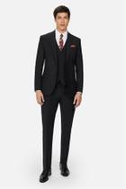 Terno Masculino Slim Preto Poly Gabardine Jordhan