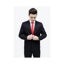 Terno microfibra preto/preto Terno microfibra preto/preto