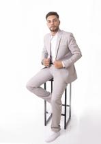 terno oxford slim masculino cinza,preto,marinho,cinza claro,cinza,bordo,azul royal
