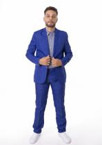terno oxford slim masculino cinza,preto,marinho,cinza claro,cinza,bordo,azul royal