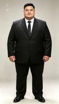 Terno Plus Size Premium - Preto tamanho:72 Terno Plus Size Premium - Preto tamanho:72