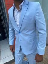 Terno poliéster tradicional Azul