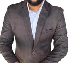 Terno Poliviscose Marrom Soft