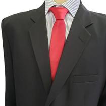 Terno Preto Plus Size de Microfibra Gabardine - 18E-MP - Corte Italiano