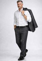 Terno Slim Chumbo Poliviscose Jordhan Alfaiataria Premium