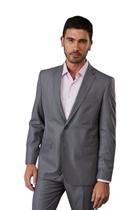 Terno Slim Delucca Cinza Terno Slim Delucca Cinza