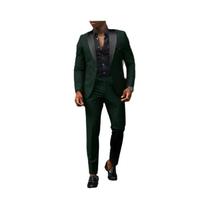 Terno Slim Fit Masculino Para Casamento, Formatura E Eventos Formais, Blazer Luxuoso Para Festas De
