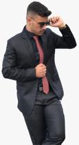 Terno Slin Poliviscose -Preto Encerado- Paletó + Calça + Colete + Barato "ENVIO IMEDIATO" Terno Slin Poliviscose -Preto Encerado- Paletó + Calça + Colete + Barato "ENVIO IMEDIATO"