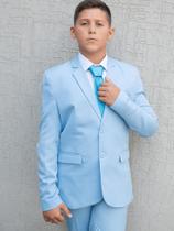 Terno Social Infantil Slim Otima Qualidade Diversas Cores