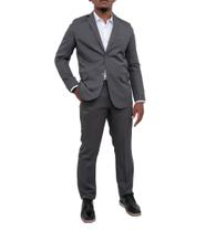 Terno Social Slim Alfaiataria Microfibra Liso Diversos Tamanhos