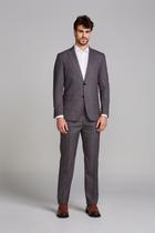 Terno Xadrez - Cinza Chumbo