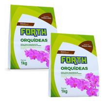 Terra Composto Substrato Orquídea 2u Forth 1kg Casca Pinus