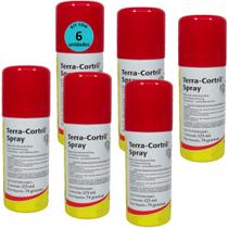 Terra Cortril Spray 125ml Zoetis Kit com 6