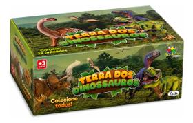 Terra Dos Dinossauros Kit 8 Peças Brinquedo Infantil Terra Dos Dinossauros Kit 8 Peças Brinquedo Infantil