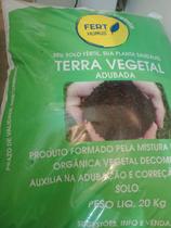 Terra vegetal adubada 20kg