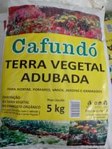 Terra Vegetal Adubada CAFUNDÓ 5kg - pronta para uso