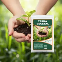 Terra vegetal adubada organica 10 KG