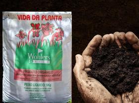 Terra vegetal adubada Wohlers Green 5kg Para Jardins, Vasos, Hortas e Gramados