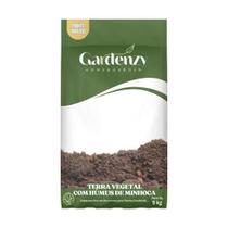 Terra Vegetal com Húmus de Minhoca - Substrato Rico em Nutrientes para Plantas, Hortas e Jardinagem