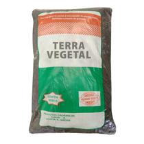 Terra Vegetal Fértil com Humus 25kg Plantas Frutas Hortaliças